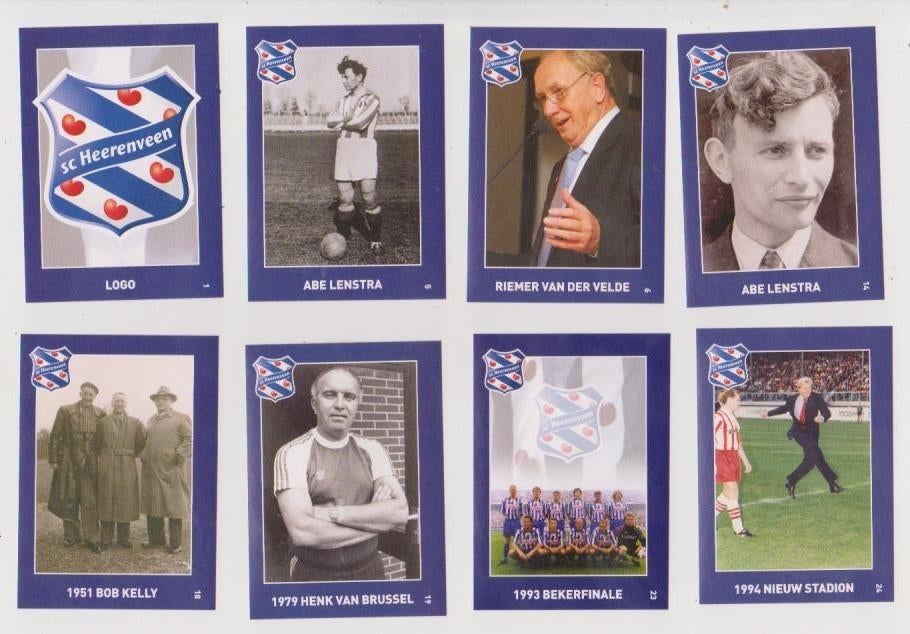 COOP 2017: stickers SC Heerenveen, Verzenden, Zo goed als nieuw, Overige binnenlandse clubs, Poster, Plaatje of Sticker