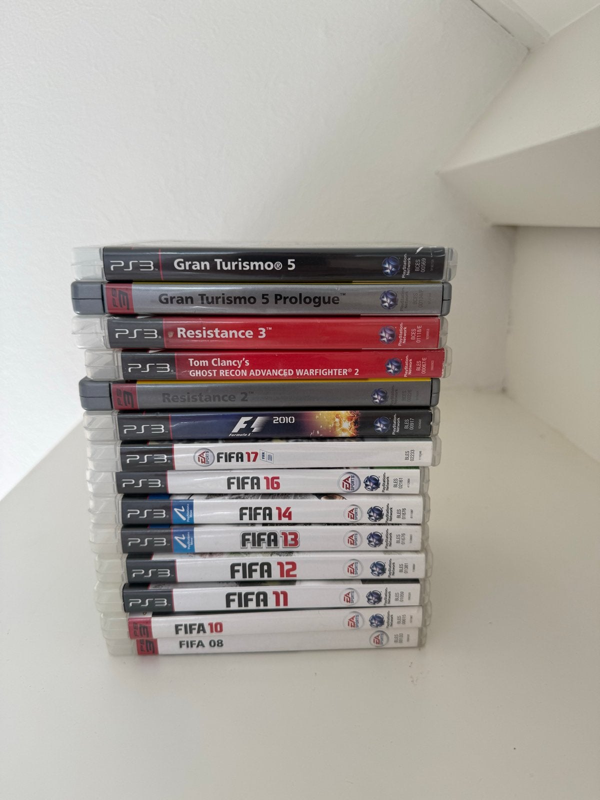 14 PlayStation 3 spellen - FIFA, Gran Turismo, Resistance, Gebruikt, 2 spelers, Eén computer, Ophalen of Verzenden