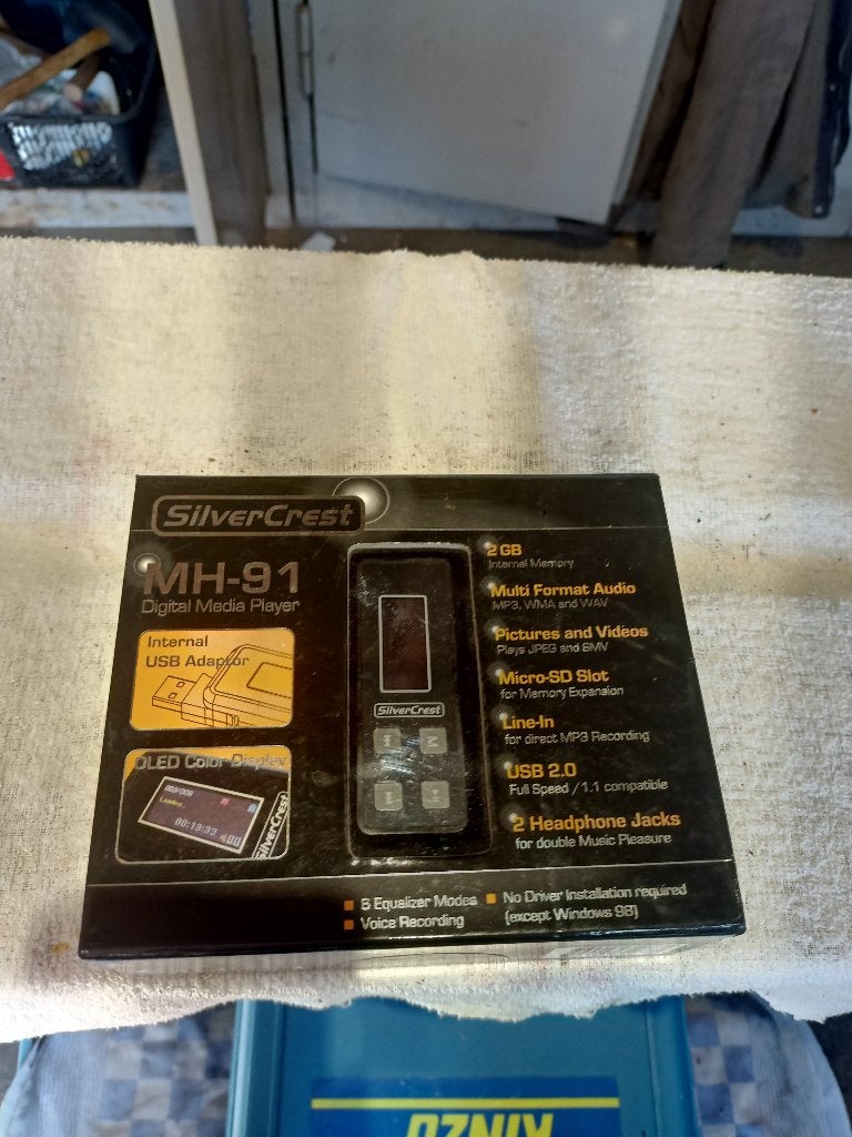 SilverCrest MH-91 Digitale Mediaspeler 2GB, Overige types, Zwart, Ophalen of Verzenden, Zo goed als nieuw