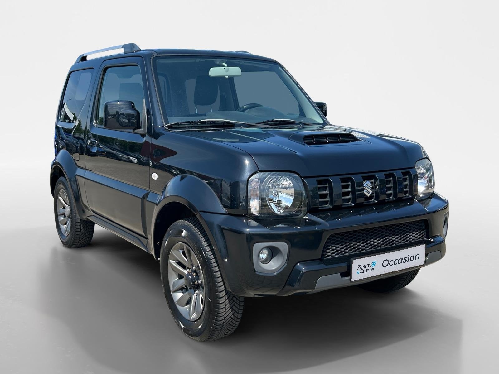 Suzuki Jimny 1.3 Exclusive |4WD| Airco| stoelverwarming| 12, Gebruikt, 4 stoelen, Zwart, 14 km/l