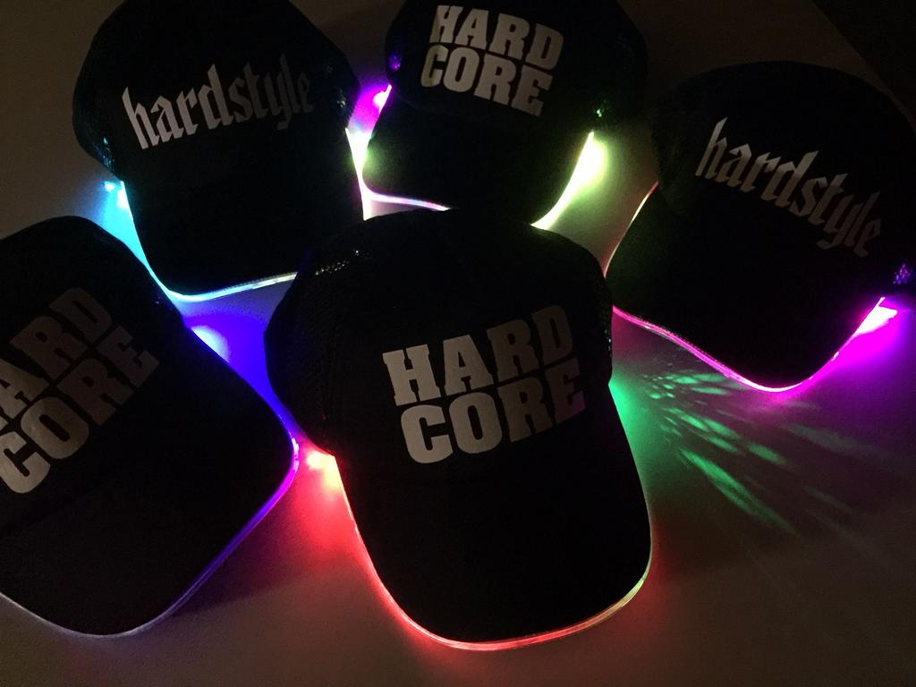 PARTIJ Festival Petten knipperend ledlamp Hardcore/Hardstyle, Ophalen of Verzenden, Nieuw