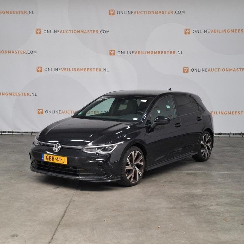 Personenauto, Volkswagen, Golf, 1.5 eTSI R-Line, 2020, 1498 cc, 4 cilinders, 150 pk, Zwart