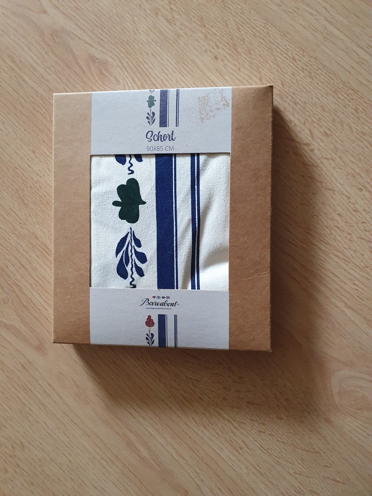 boerenbont schort nieuw, Ophalen of Verzenden, Nieuw, Wit, Boerenbont