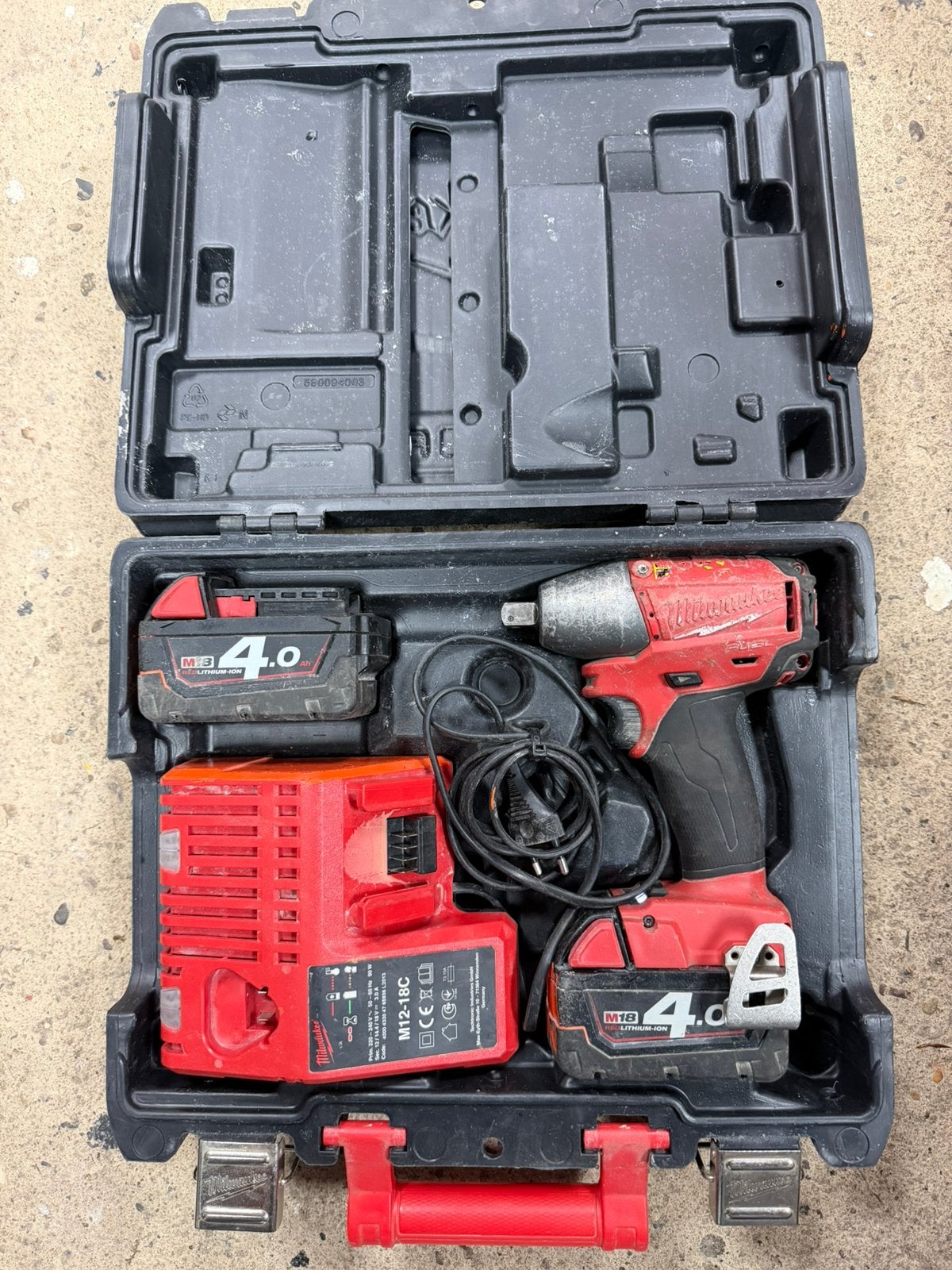 Milwaukee slagmoersleutel 18v, Ophalen, Gebruikt, Overige typen