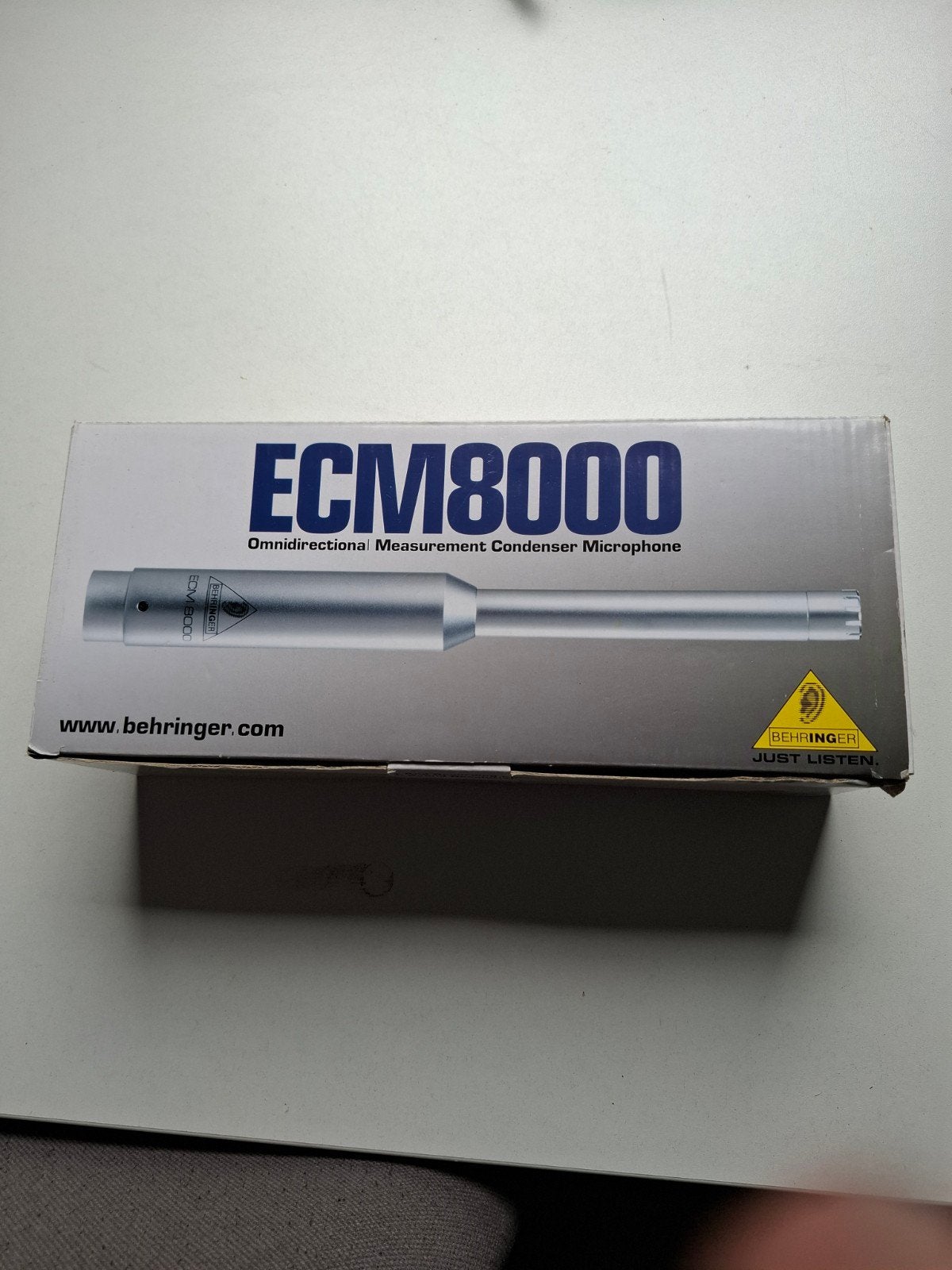 Behringer ECM8000 Omnidirectionele Meetcondensatormicrofoon, Muziek en Instrumenten, Ophalen of Verzenden, Zo goed als nieuw, Overige typen