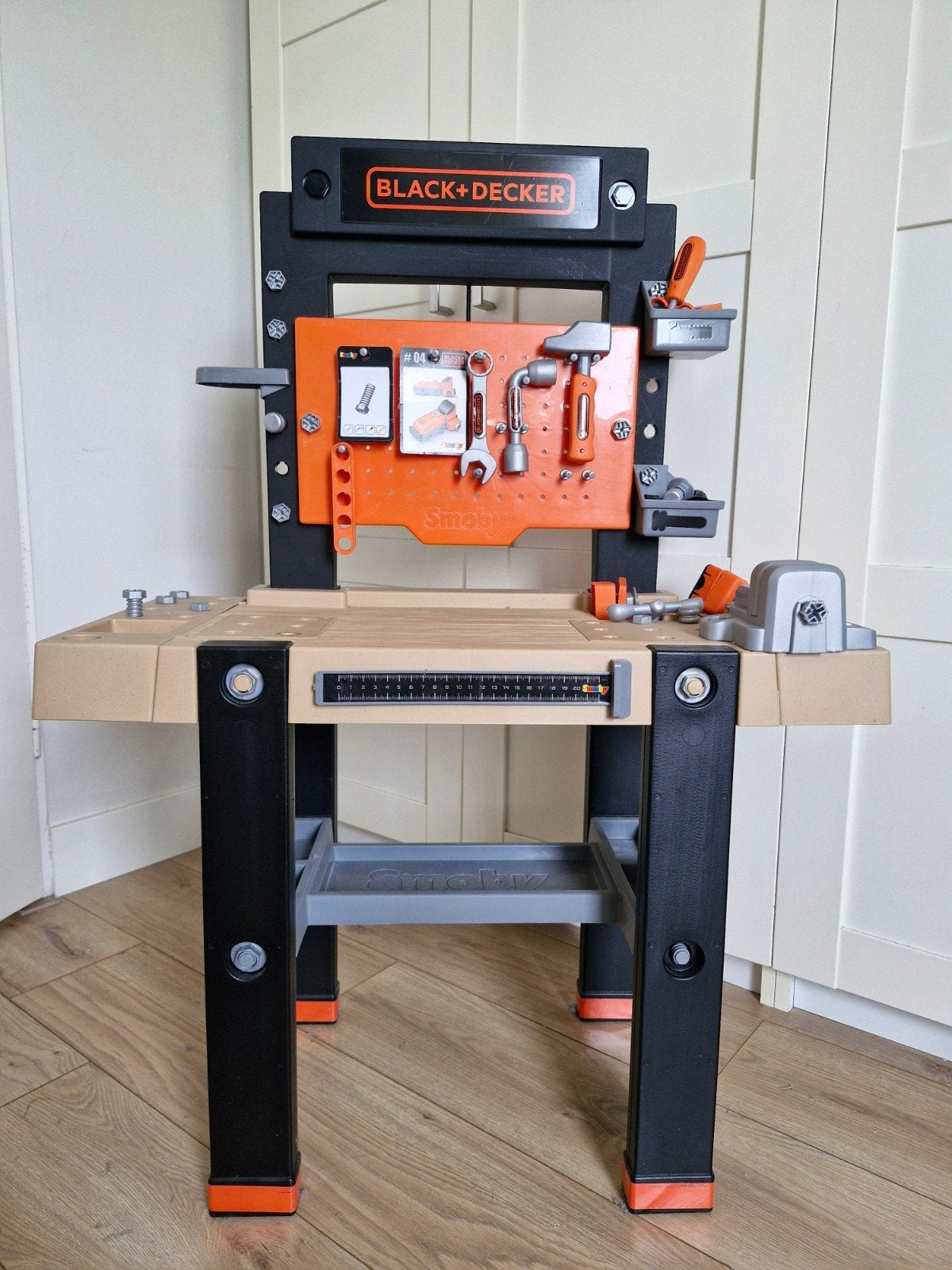 Black+Decker Smoby Werkbank voor Kinderen, Ophalen, Zo goed als nieuw, Knutselen