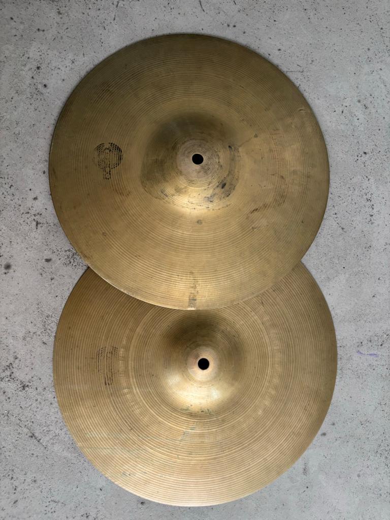 Tosco 14 inch hi-hat (vintage), Ophalen of Verzenden, Gebruikt, Overige merken