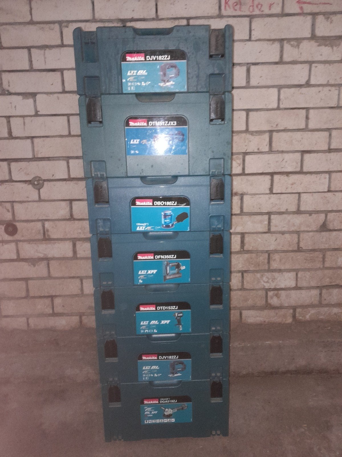 Makita systainer, M-box, koffer, Ophalen of Verzenden, Zo goed als nieuw