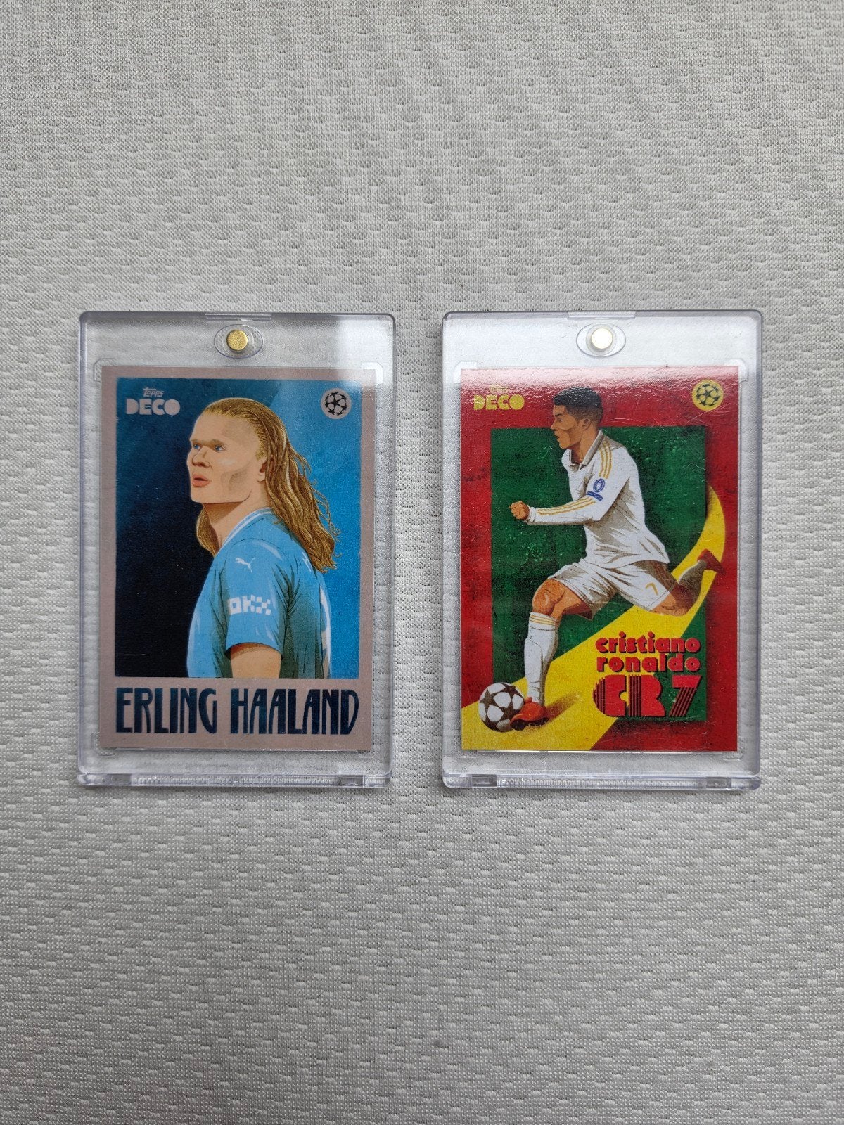 Topps Artistry Cristiano Ronaldo & Erling Haaland NM, Verzenden, Zo goed als nieuw, Buitenlandse clubs, Spelerskaart