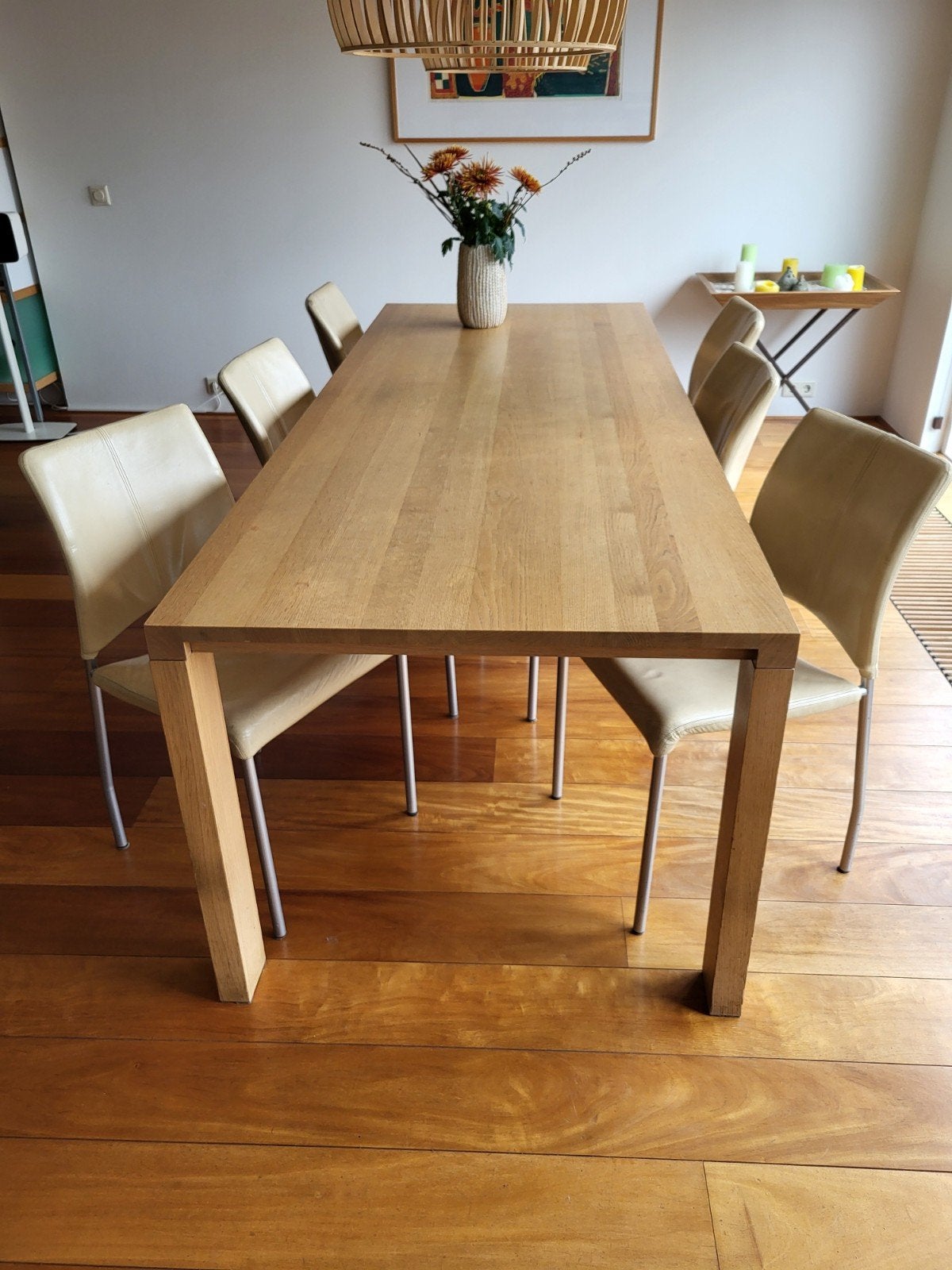 6 Bree s New World Amore stoelen Ivoor Leder- top zitcomfort, Ophalen, Gebruikt, Overige kleuren, Leer