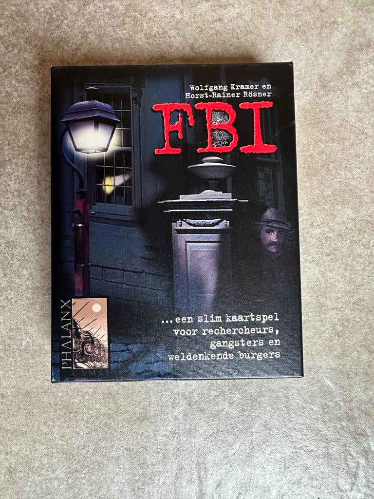 FBI: Een slim kaartspel voor rechercheurs en gangsters, Hobby en Vrije tijd, Gezelschapsspellen | Kaartspellen, Een of twee spelers