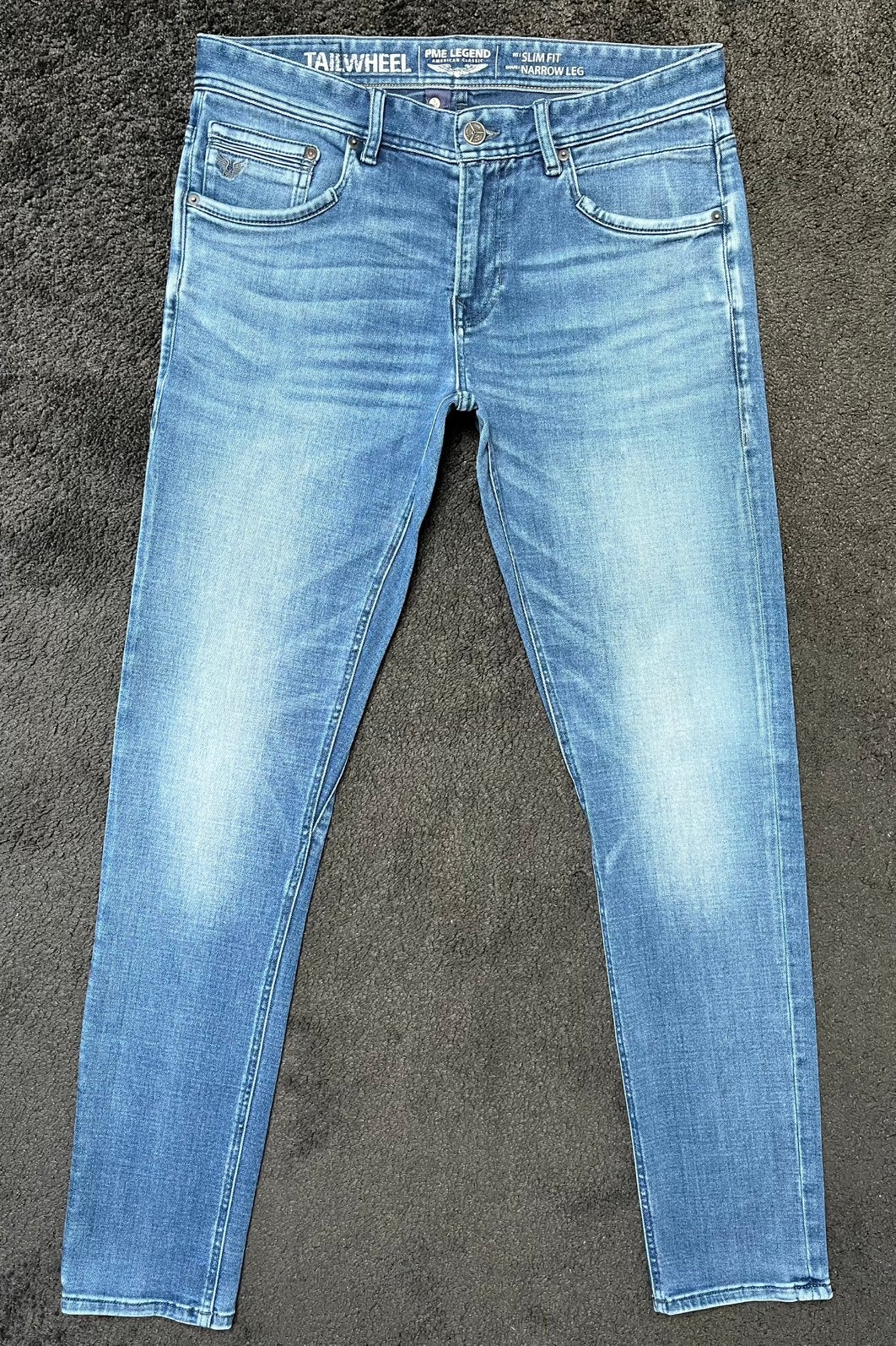 PME Legend Tailwheel stretch jeans 34/34 (NIEUW), Ophalen of Verzenden, Nieuw, Blauw, W33 - W34 (confectie 48/50)