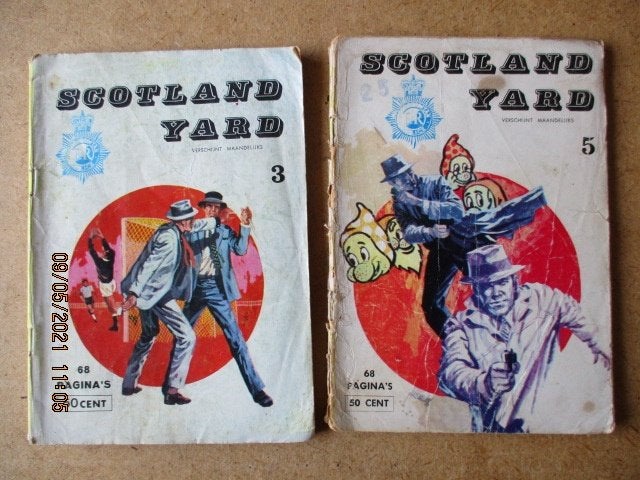 adv1977 scotland yard ministrip, Eén stripboek, Ophalen, Gelezen