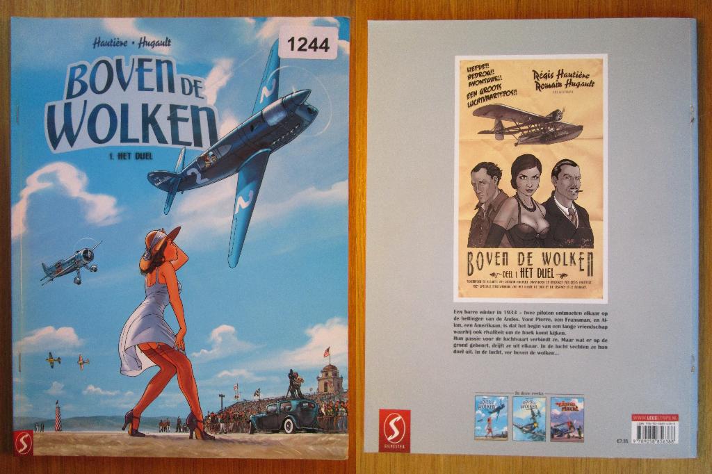 Boven de wolken 1 - Het duel (SC), Eén stripboek, Ophalen of Verzenden, Gelezen