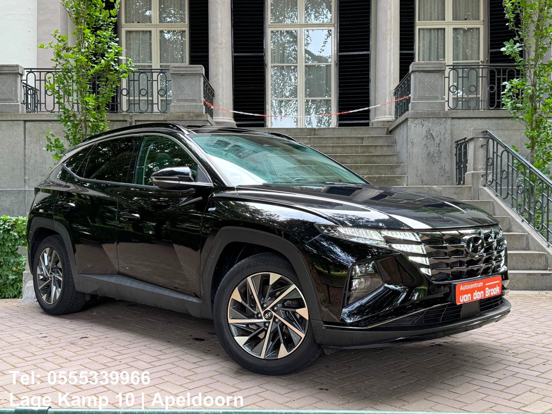 Hyundai Tucson 1.6 T-GDI Premium Sky 4WD 180Pk Pano Navi Car, Auto's, Gebruikt, Zwart, 4 cilinders, 179 pk