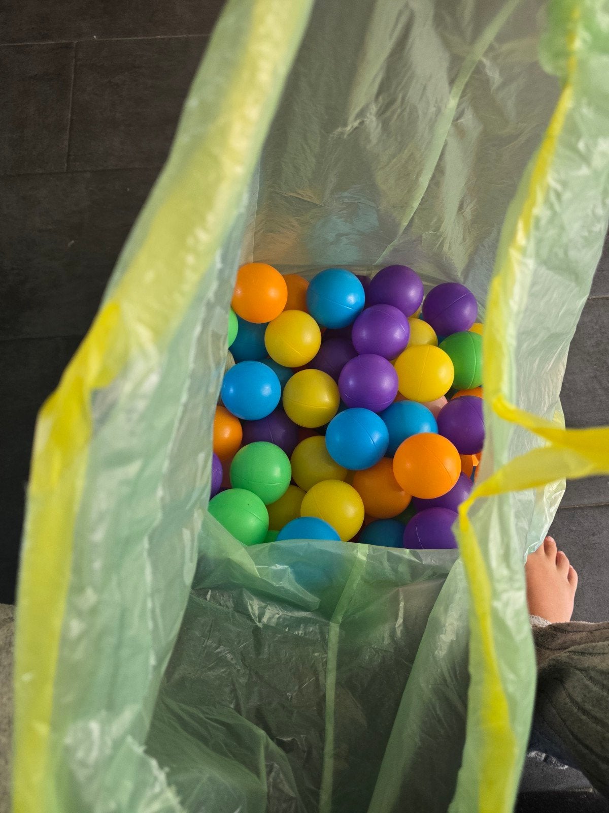 Gekleurde ballen voor ballenbak of speelruimte, Ophalen of Verzenden, Gebruikt, Jongen of Meisje