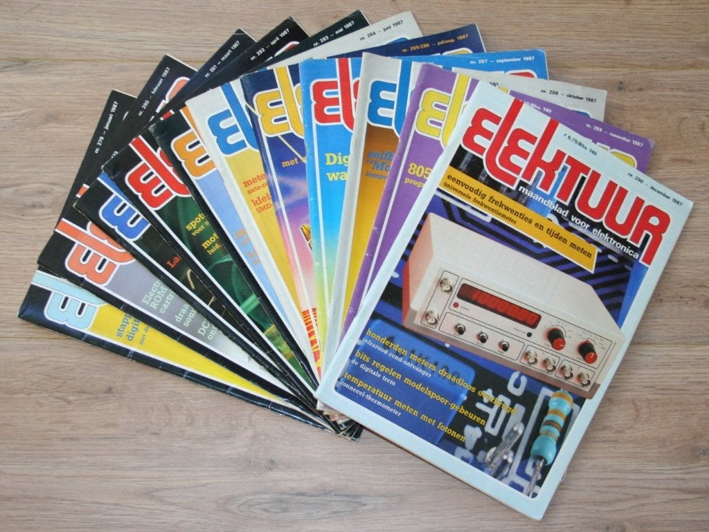 Elektuur 1987 (11 stuks) - Compleet!, Boeken, Tijdschriften en Kranten, Ophalen of Verzenden, Gelezen, Overige typen