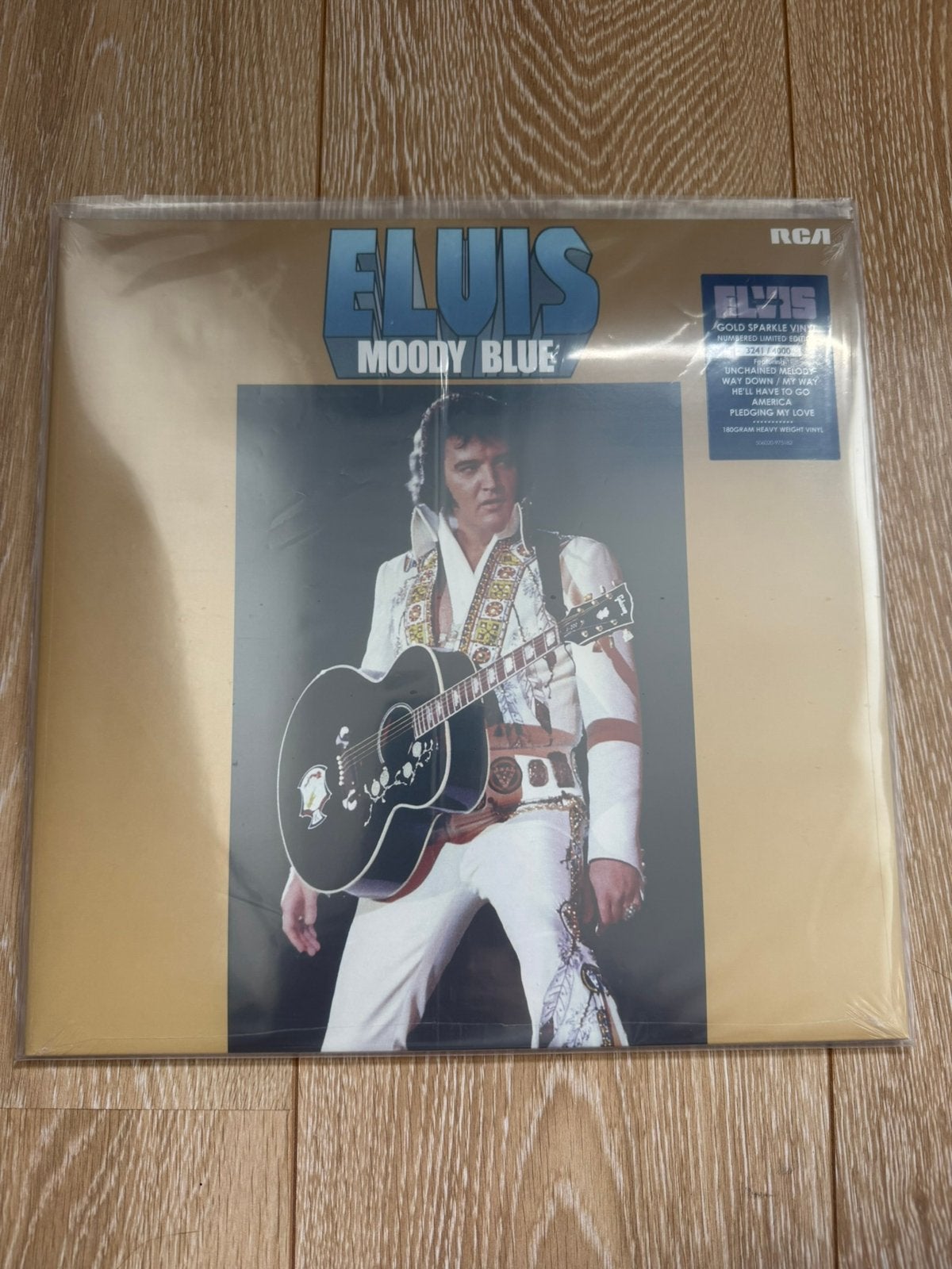 Elvis Presley moody blue gold vinyl 2 lp FTD, Cd's en Dvd's, Ophalen of Verzenden, Nieuw in verpakking, LP