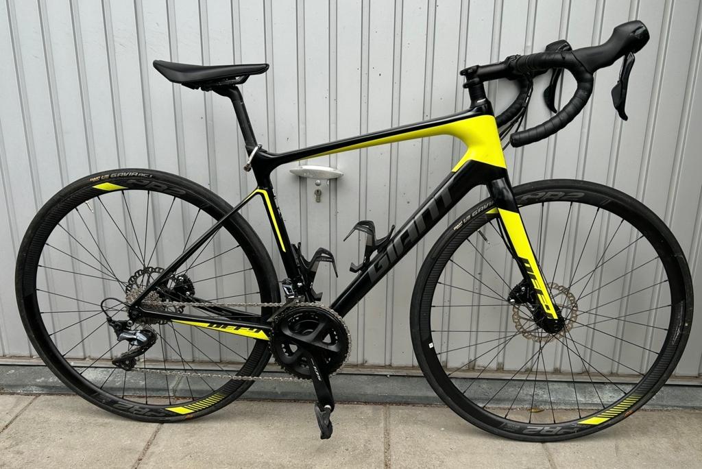 Fiets Giant Defy Advanced - Carbon fiber - 11S - Medium, Ophalen, Gebruikt, 10 tot 15 versnellingen, Giant