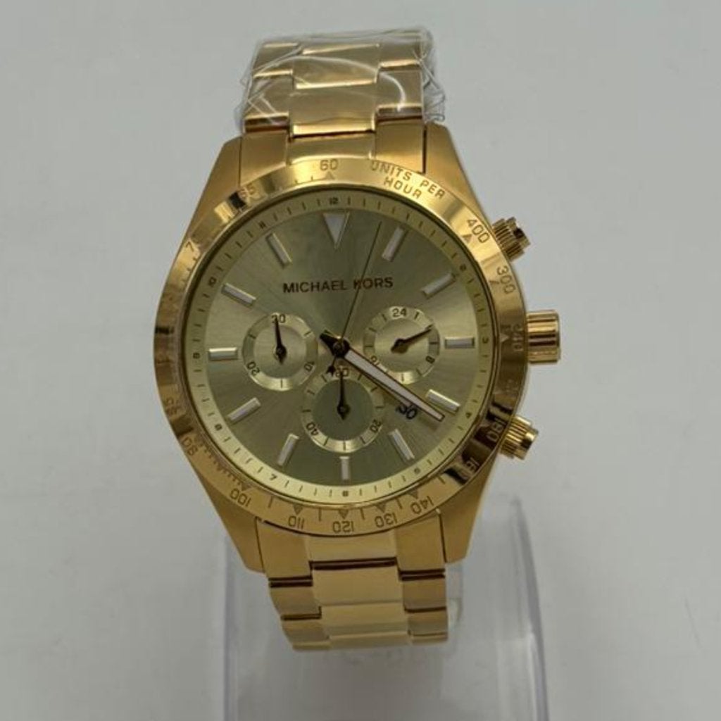 Michael Kors MK-8782 Layton Chronograaf - Nieuw, Sieraden, Tassen en Uiterlijk, Horloges | Kinderen, Ruilrijk, Nieuw, Info@ruilrijk.nl
