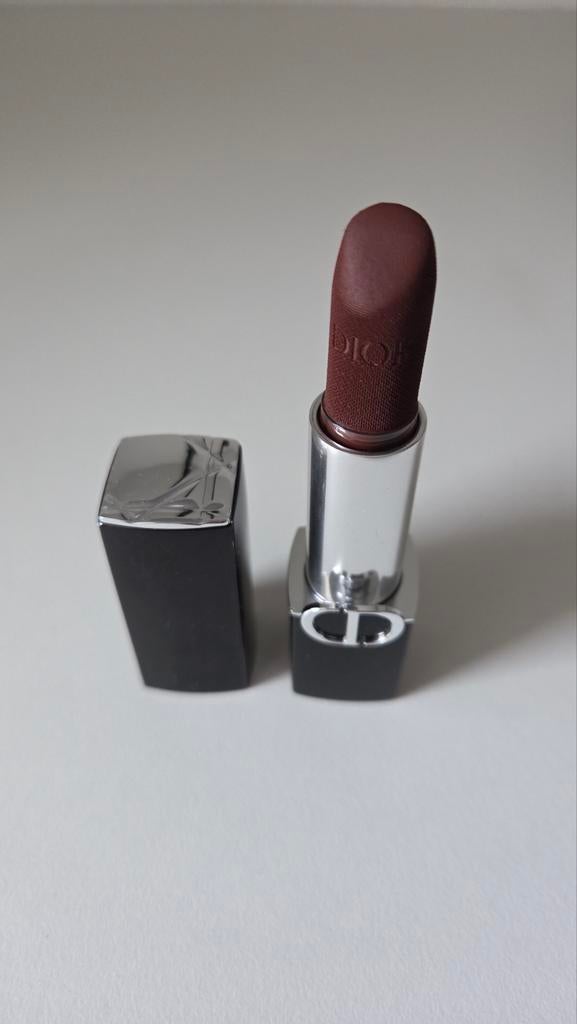 DIOR Rouge 400 nude style velvet lipstick matt, Ophalen, Zo goed als nieuw, Overige materialen