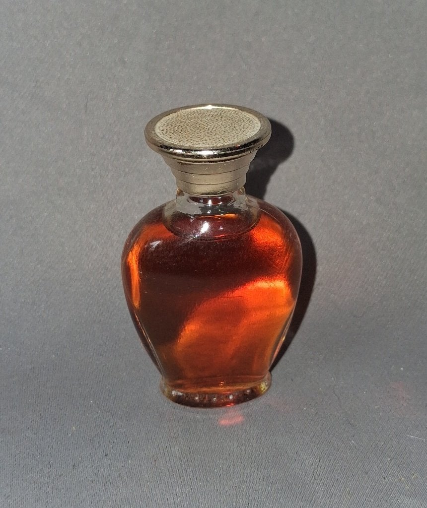 Luxe parfum mini - Rochas femme gold cap vintage, Ophalen of Verzenden, Zo goed als nieuw, Miniatuur, Gevuld