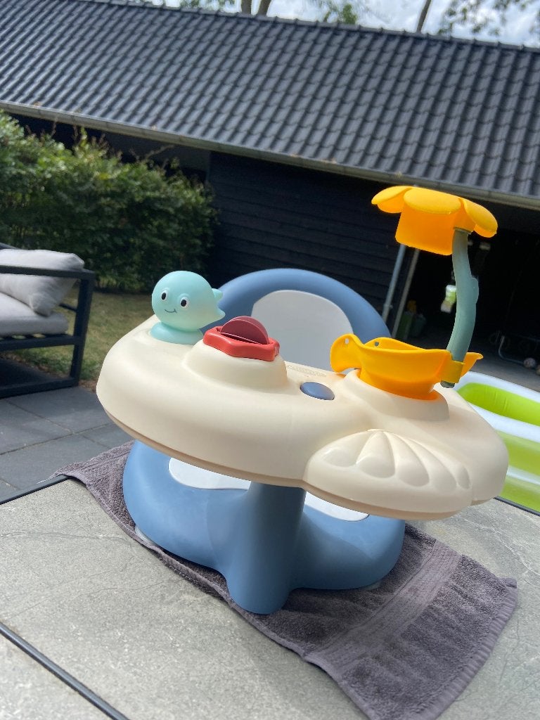 Douche speel stoeltje, Ophalen of Verzenden, Zo goed als nieuw, Badzitje of Badring, Overige merken