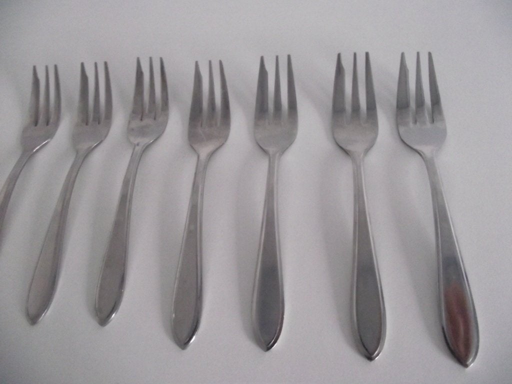 10 RVS puntfilet taartvork 12cm Classique inox Nieuwpoort ps, Antiek en Kunst, Antiek | Bestek, Ophalen of Verzenden
