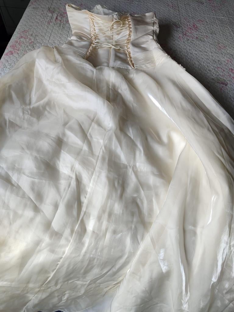 Wedding dress, Trouwjurk, Beige, Ophalen of Verzenden, Onbekend
