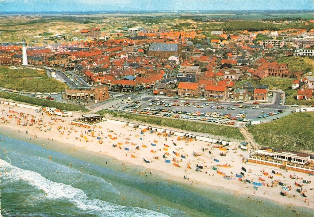 Panorama Egmond aan Zee, Ophalen of Verzenden, 1960 tot 1980, Gelopen, Noord-Holland