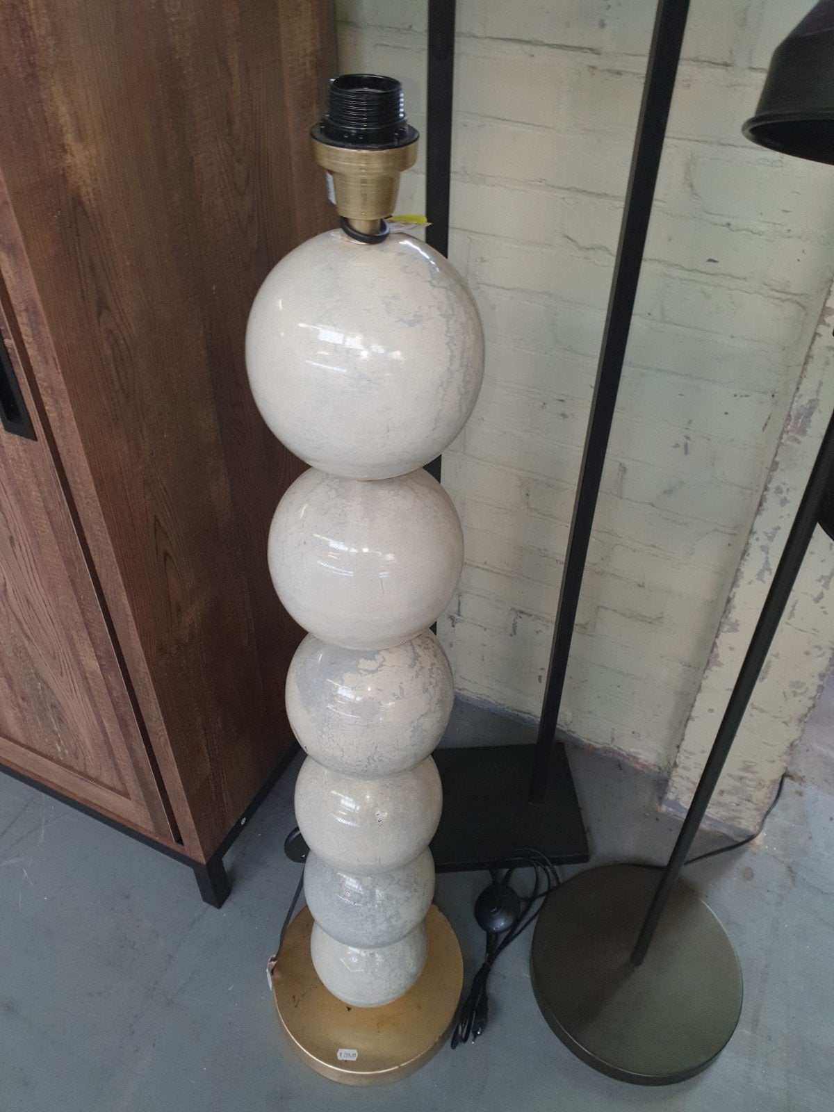 Staande - designer - lamp (zonder kap), Ophalen, Nieuw, Glas, 150 tot 200 cm