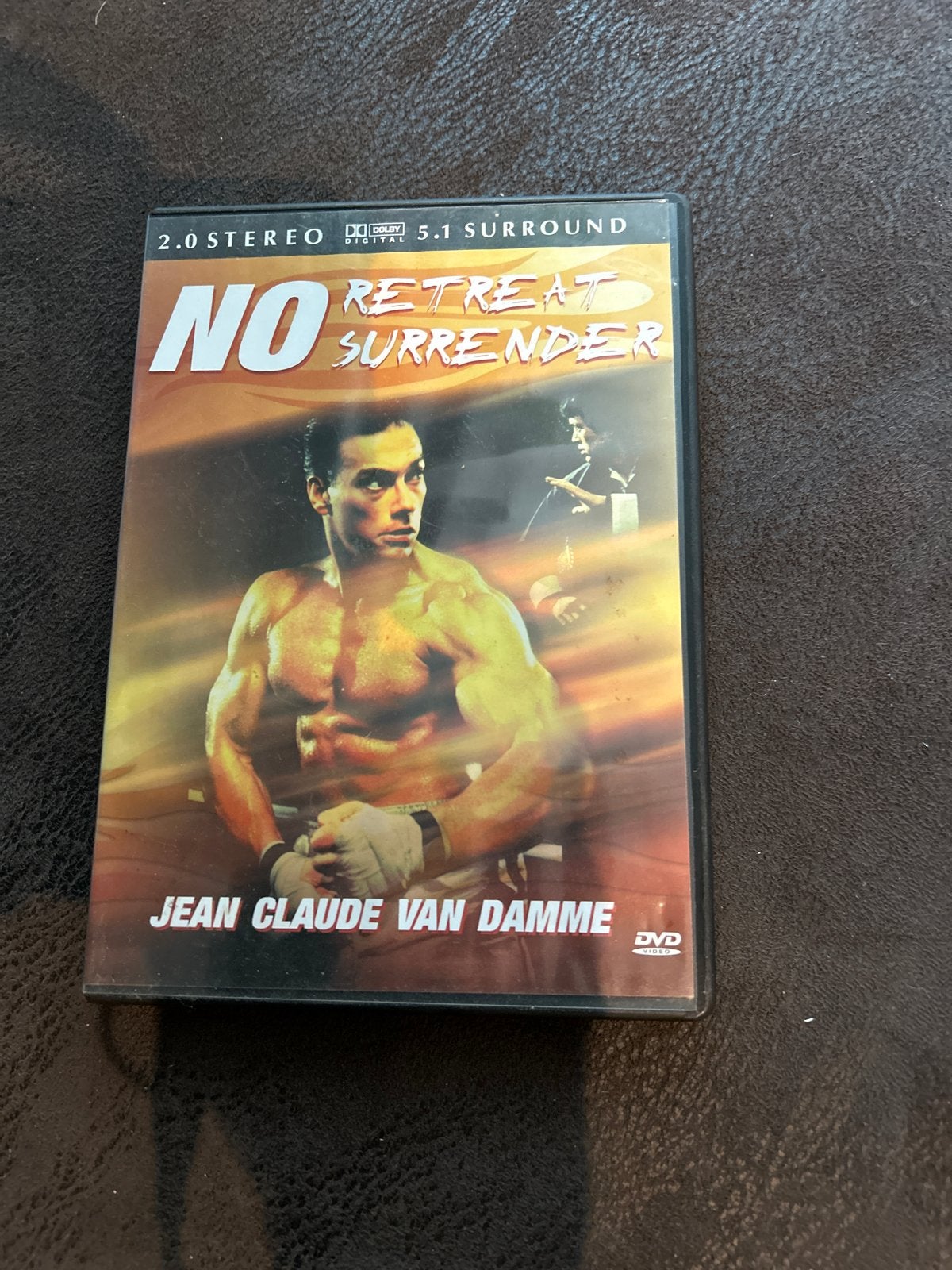 No Retreat, No Surrender - Jean Claude Van Damme DVD, Vanaf 12 jaar, Ophalen of Verzenden, Gebruikt, Actie