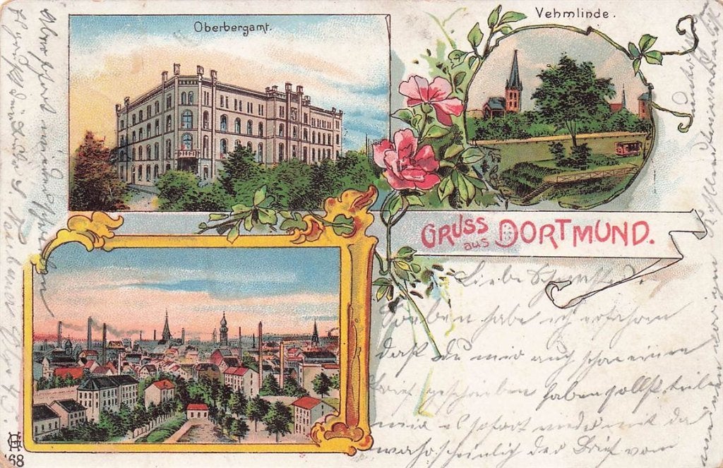 702-161-007 Dortmund, Verzenden, Voor 1920, Duitsland