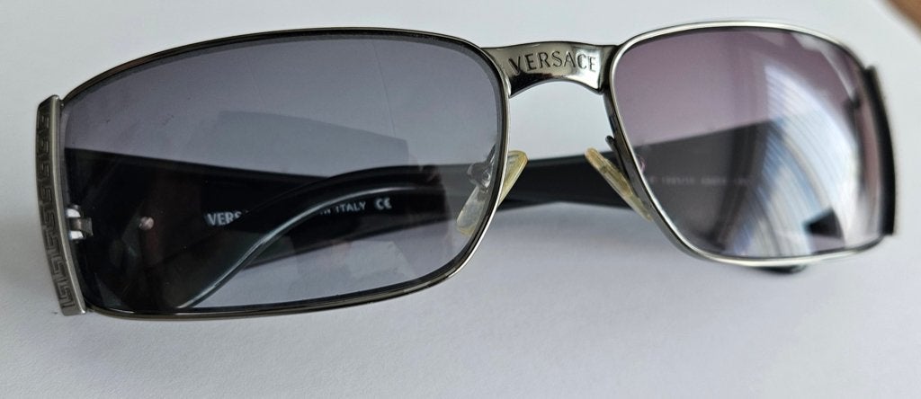 Dames Versace zonnebril, Zonnebril, Zwart, Gianni Versace, Ophalen of Verzenden