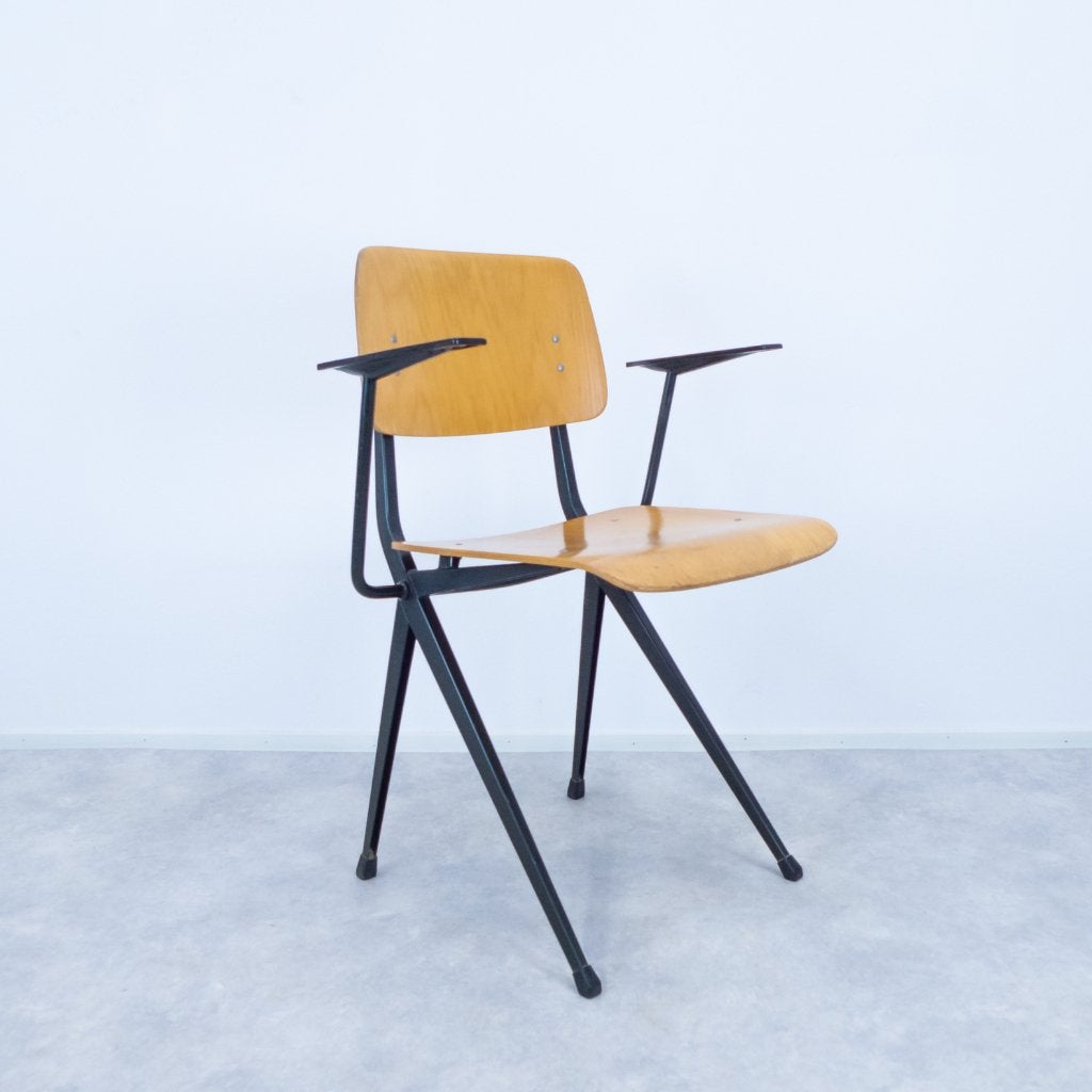 spinstoel passerstoel Y.Kooistra Marko industrieel 60s 70s, Huis en Inrichting, Stoelen, Gebruikt, Overige kleuren, -, Ophalen of Verzenden