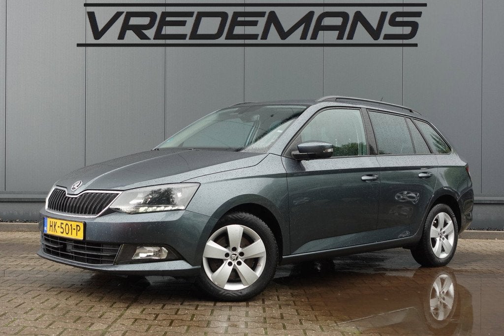 Skoda Fabia Combi 1.4 TDI Style, Stof, Gebruikt, Euro 6, Grijs