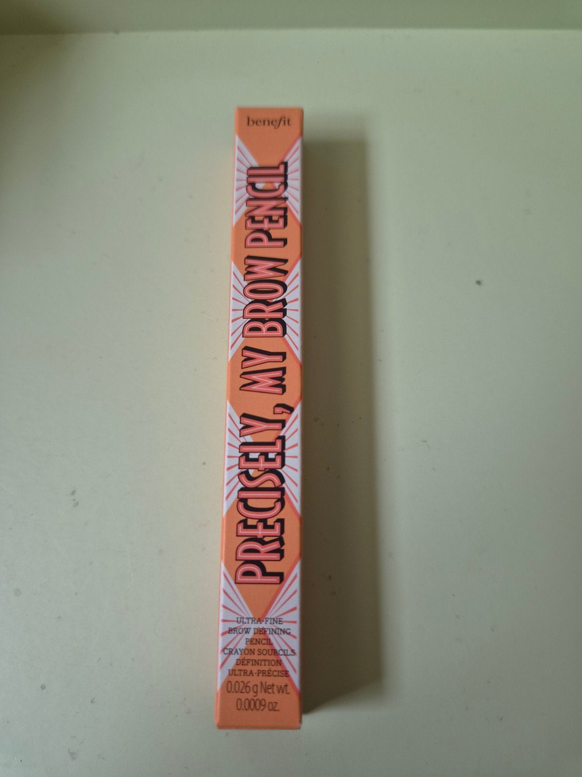 Benefit precisley my brow pencil mini 4 warm deep brown, Ophalen of Verzenden, Nieuw, Bruin, Ogen