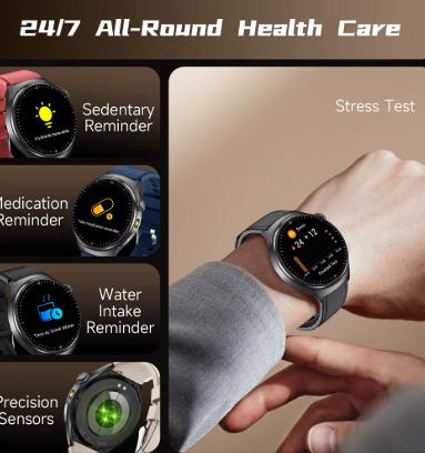 Xiaomi Smartwatch – 12 Modellen – Waterdicht, Zwart, Nieuw, Ophalen of Verzenden, Waterdicht