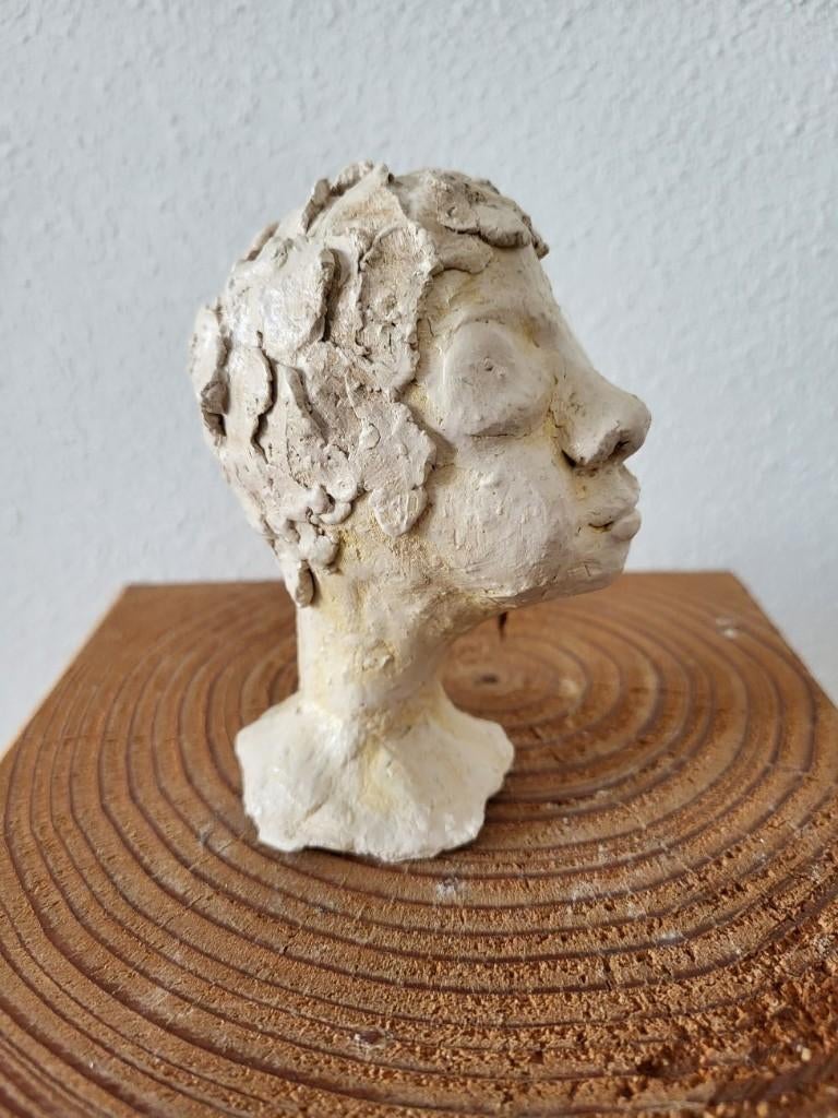 KINDERHOOFDJE jongen/meisje, beeld, keramiek, Ophalen, Nieuw, Mens