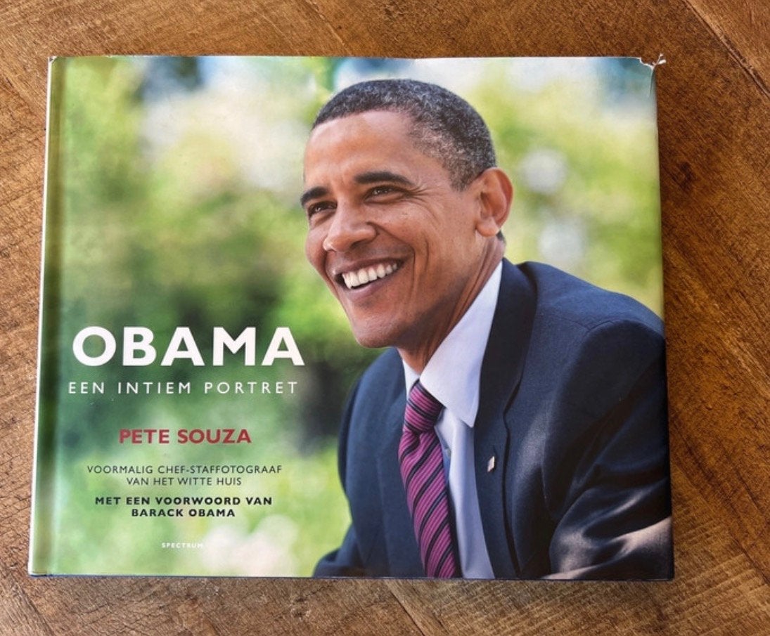 Obama: Een Intiem Portret - Fotoboek Pete Souza, Boeken, Ophalen of Verzenden, Gelezen, Overige