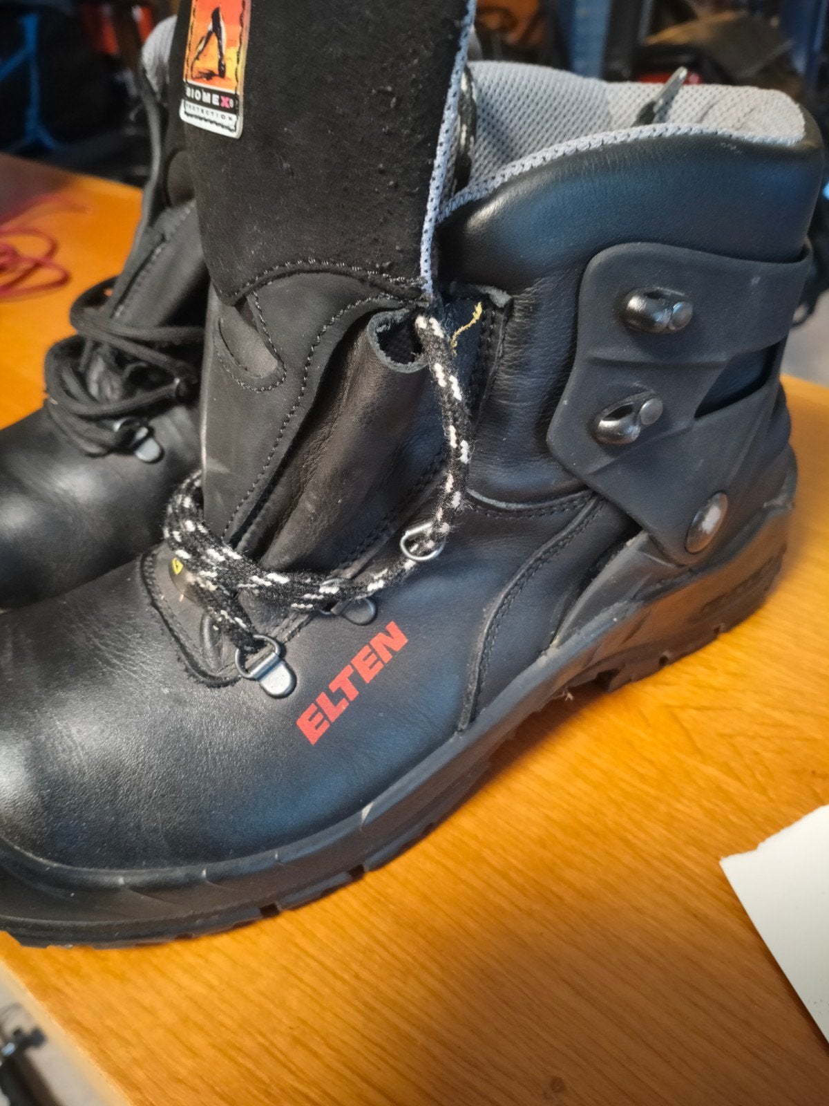Elten Veiligheid schoenen, Ophalen, Zwart, Elten, Zo goed als nieuw