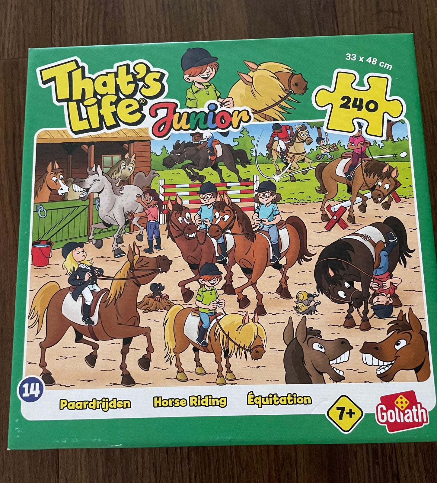 That’s life junior puzzel paardrijden 7+ zgan, Ophalen of Verzenden, Minder dan 500 stukjes, Zo goed als nieuw, Legpuzzel