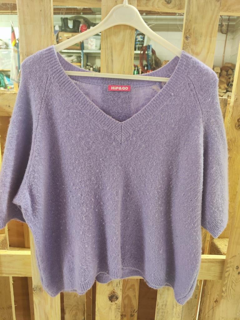 Paarse trui van Hip&Go - Maat M, Kleding | Dames, Maat 38/40 (M), Hip&Go, Paars, Ophalen of Verzenden