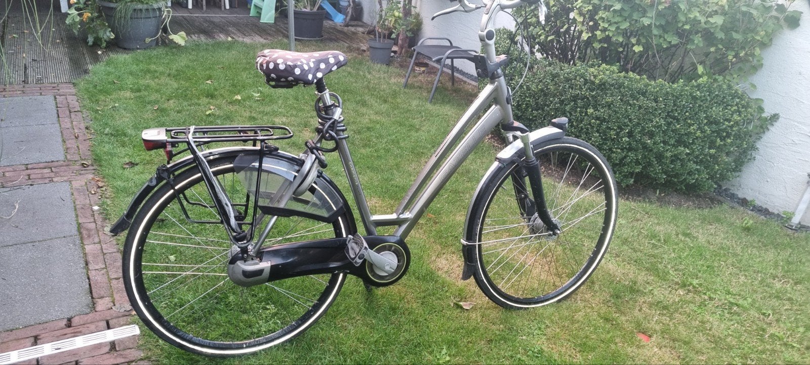 gazelle chamonix damesfiets, Ophalen, Gebruikt, Versnellingen, 56 cm of meer