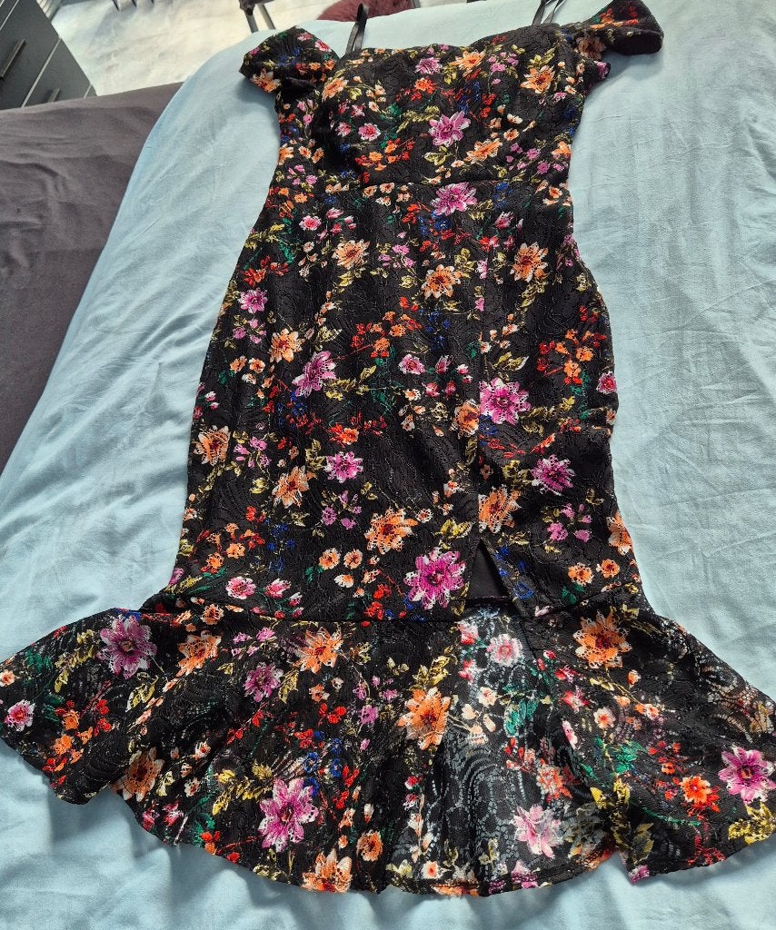 Guess jurk maat 40 (12 US), Kleding | Dames, Jurken, Maat 38/40 (M), Guess, Verzenden, Zwart