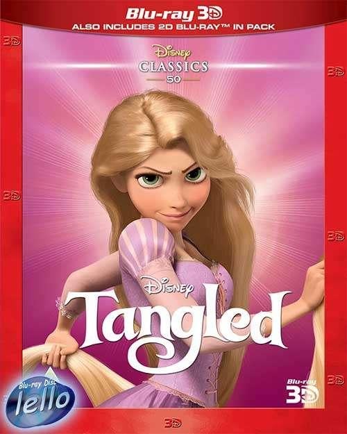 Blu-ray 3D: Disney's Tangled (2010 Rapunzel) SC UK niet NLOG, Ophalen of Verzenden, Nieuw in verpakking, Tekenfilms en Animatie