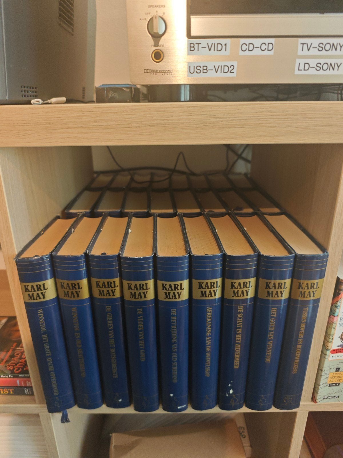 Karl May Winnetou Old Shatterhand Kadmos Compleet  IZGS, Ophalen of Verzenden, Gelezen