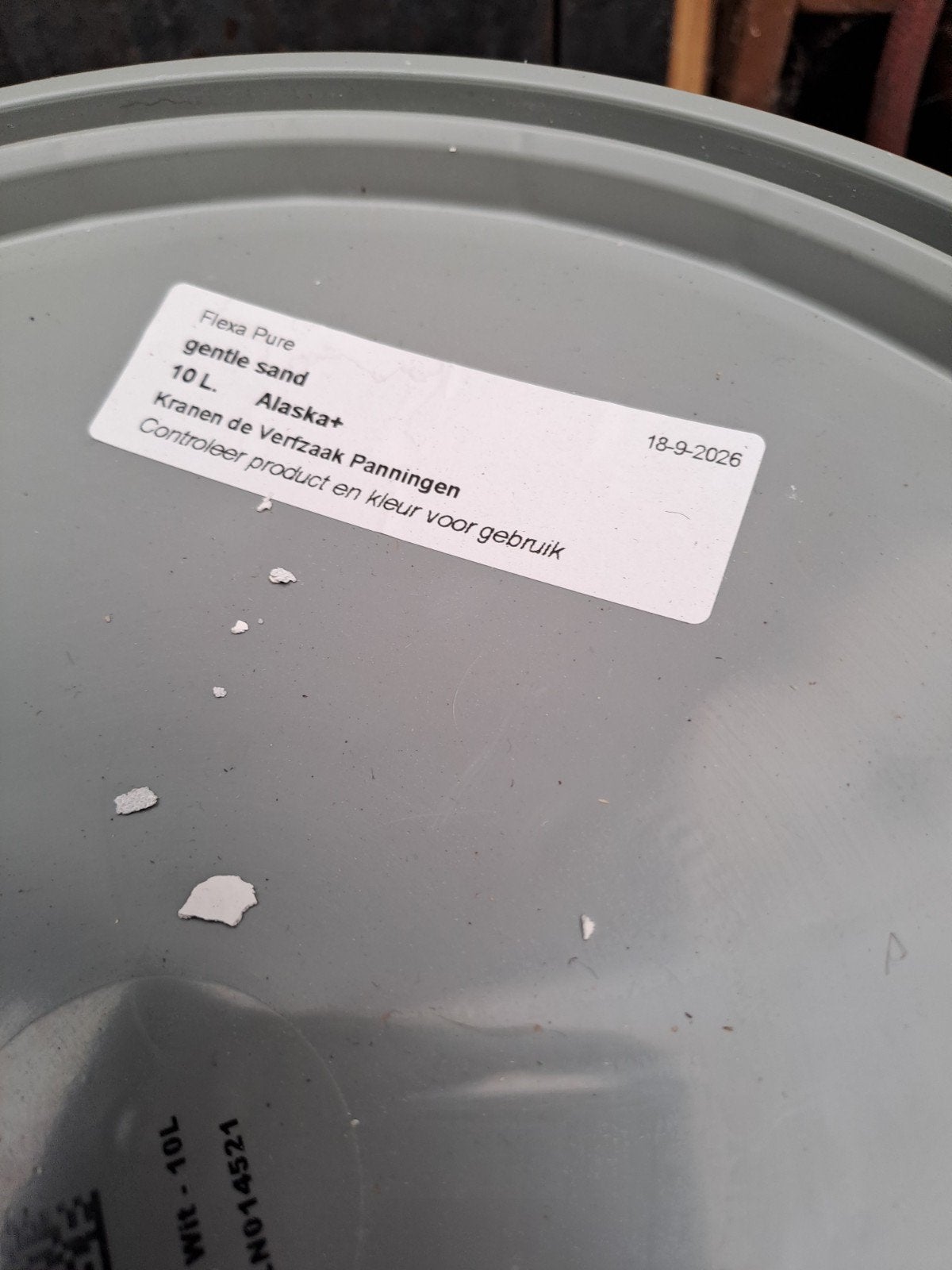 Drost Pure Gentle Sand Alaska+ Muurverf 10L, Doe-het-zelf en Verbouw, Overige kleuren, 5 tot 10 liter, Nieuw, Ophalen of Verzenden