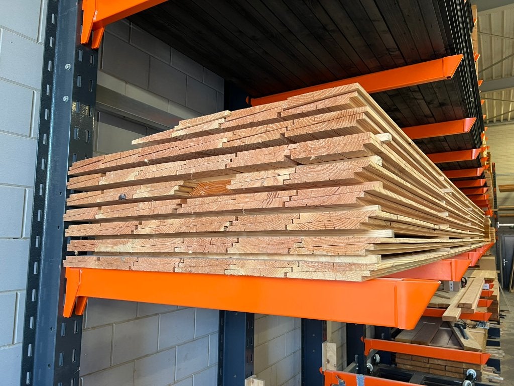 Douglas zweeds rabat 1,2/2,8x19,5x300/400/500cm, Ophalen of Verzenden, Nieuw, 250 cm of meer, Planken