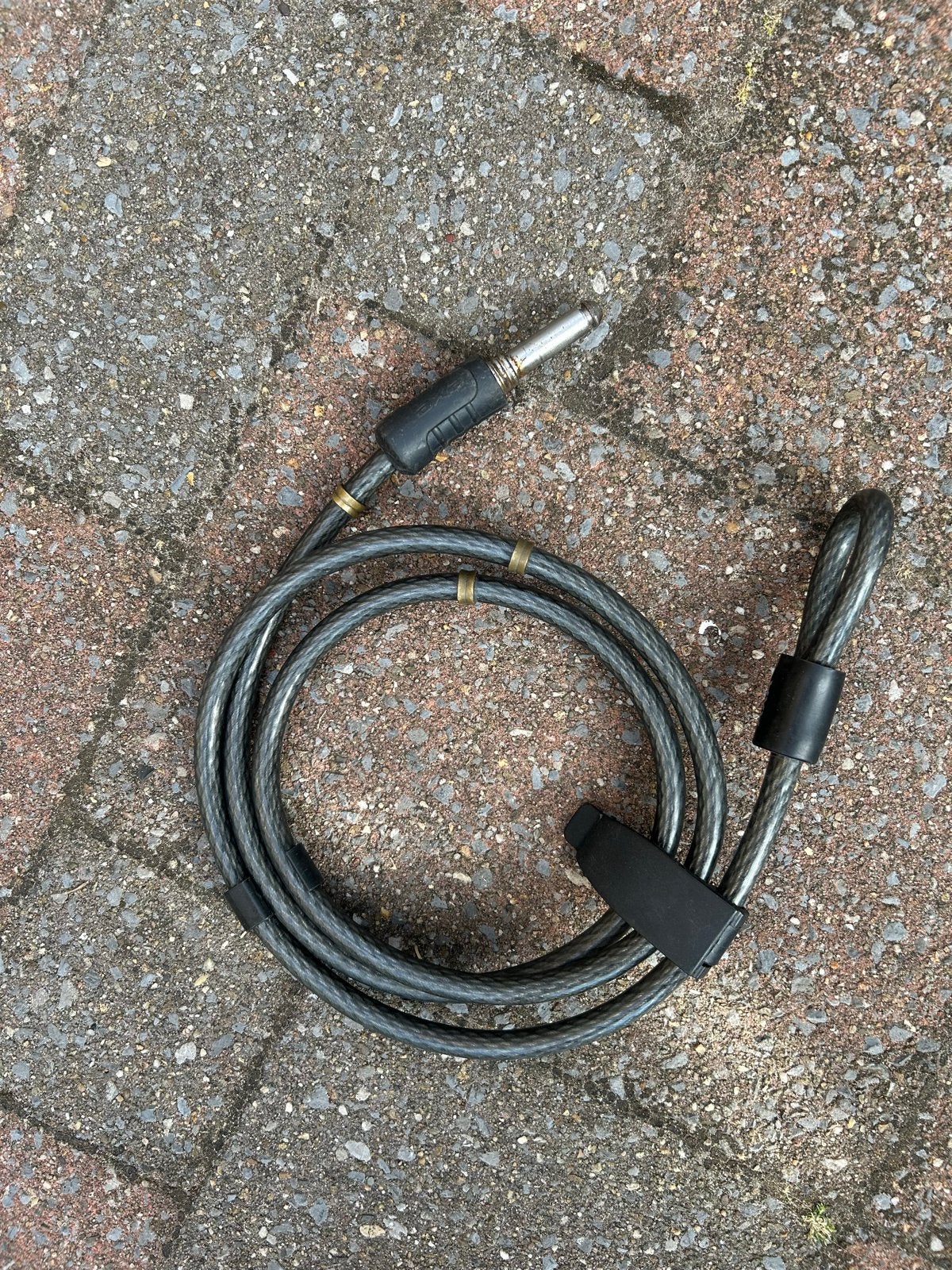 AXA extra kabel slot voor fiets, Ophalen, Gebruikt